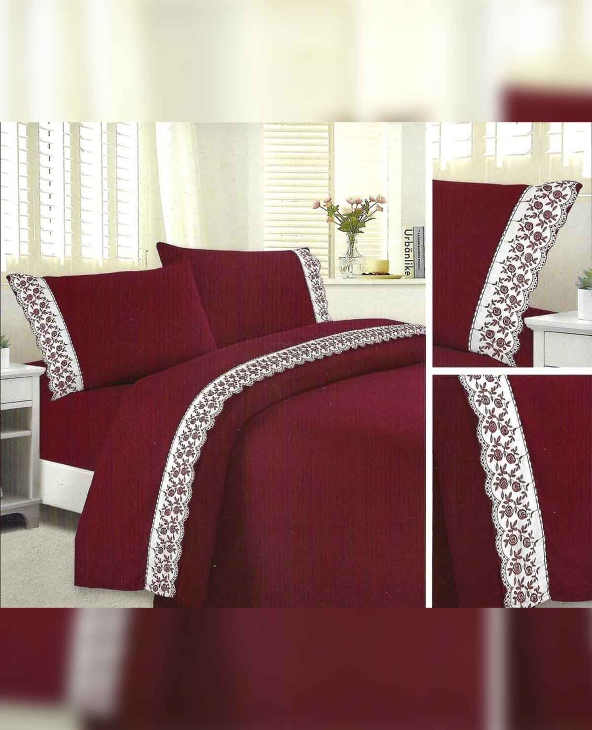 Juego de Sabanas Alcoyana 144 Hilos 2 y 1/2 Plazas